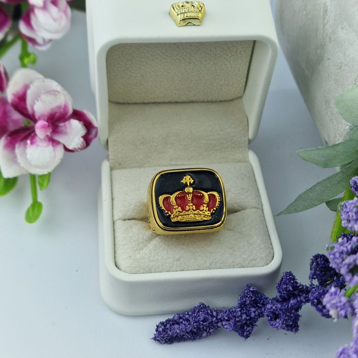 Мъжки пръстен златисти и сребристи