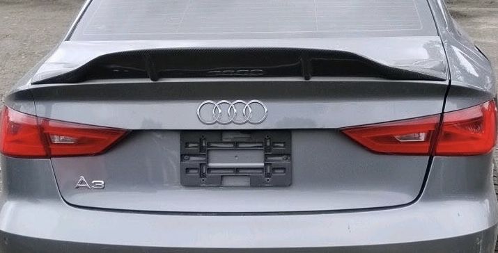 Карбонов спойлер/ лип Ауди А3