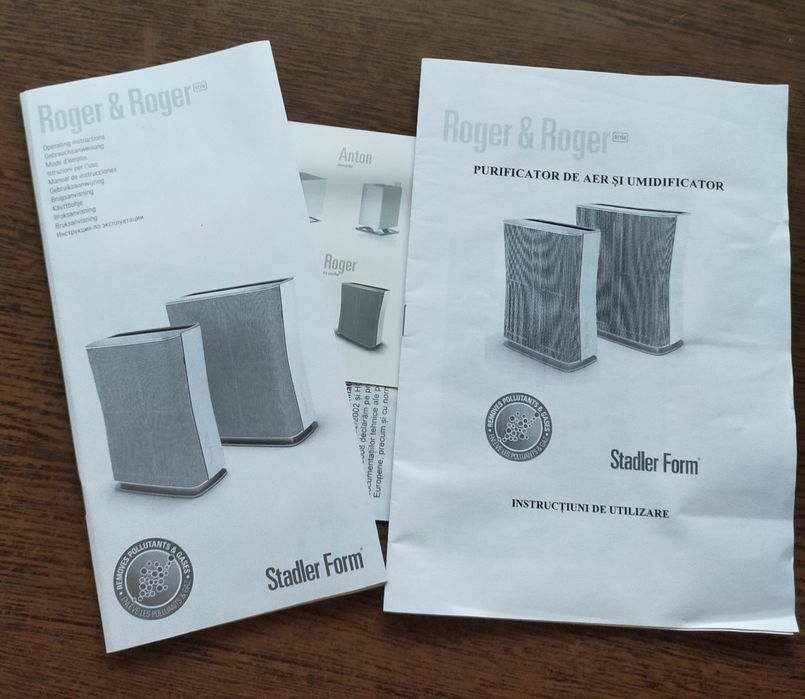 Purificator de aer Stadler Form ROGER