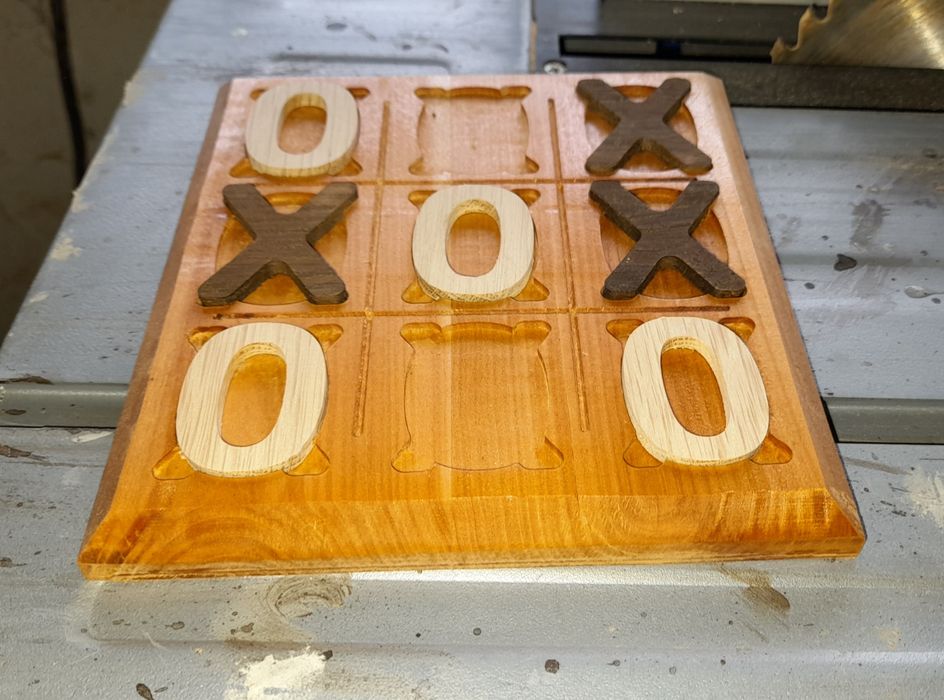 Игра за деца и възрастни морски шах от масивно Дърво tic tac toe