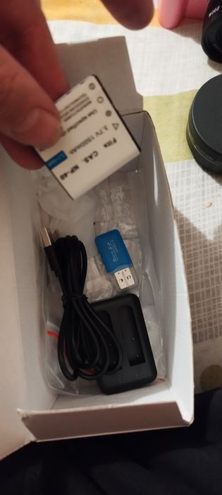 Дигитален фотоапарат NBD®, 3,0 инча IPS, 4K, 48MP, 32GB SD карта, 2 ба