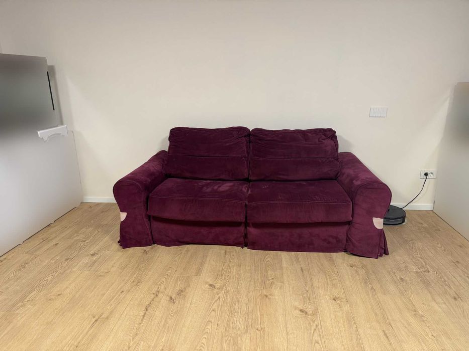 Canapea Extensibilă DIVANISSIMI – Visină Putredă (Calitate Premium)