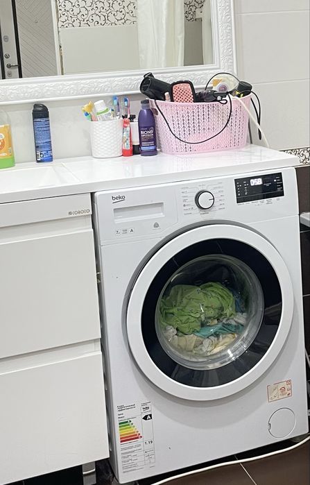 Стиральная машина Beko 7 кг, рабочая