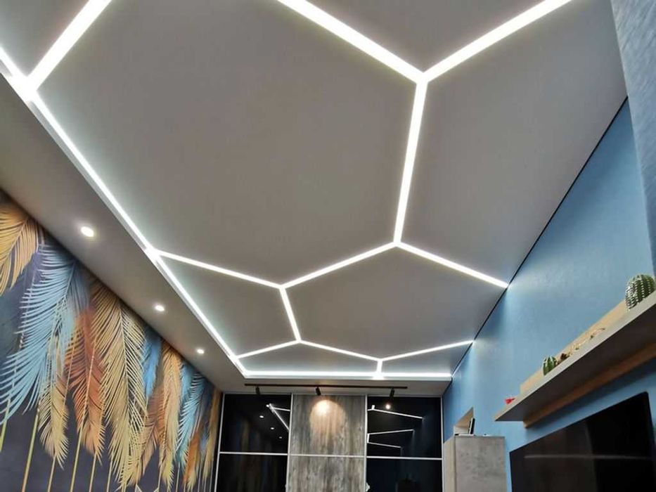 Световая линия, скрытое освещение, парящие линии, для ГКЛ TX-316G 27мм