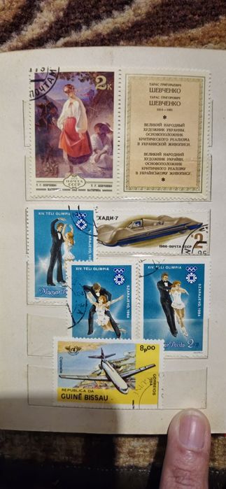 Colecție timbre vechi