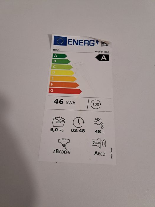 Masina de spalat Bosch serie 4 inc 9kg
