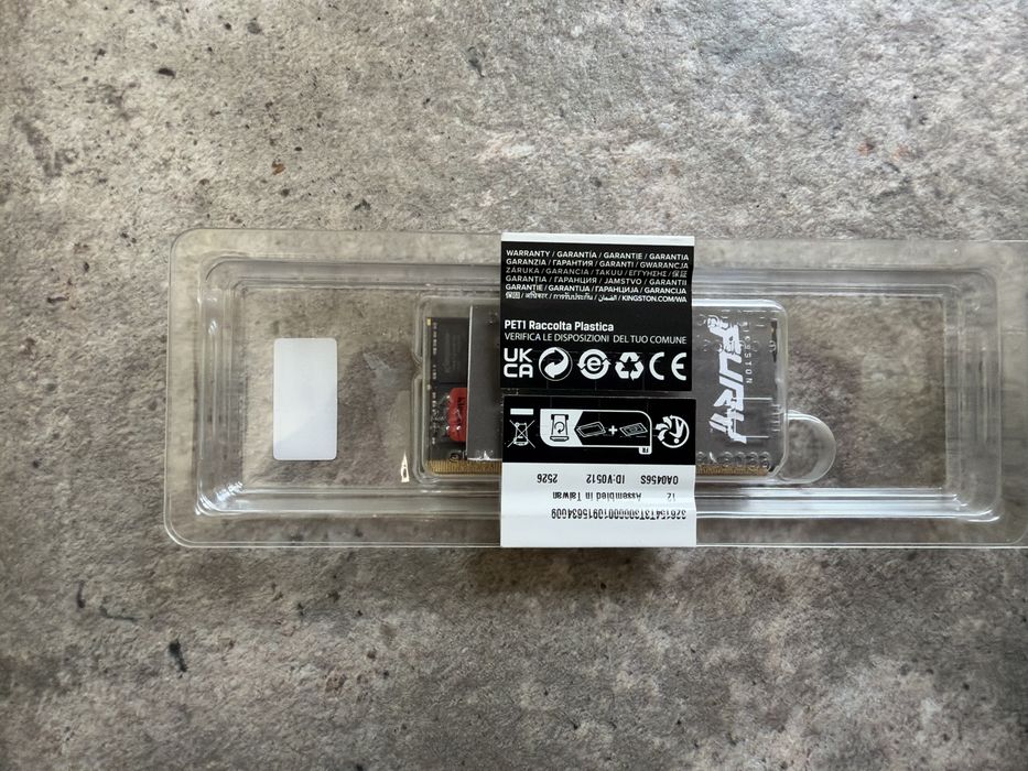 Memorie ram Sigilata Laptop 16GB DDR5 Kingston Fury