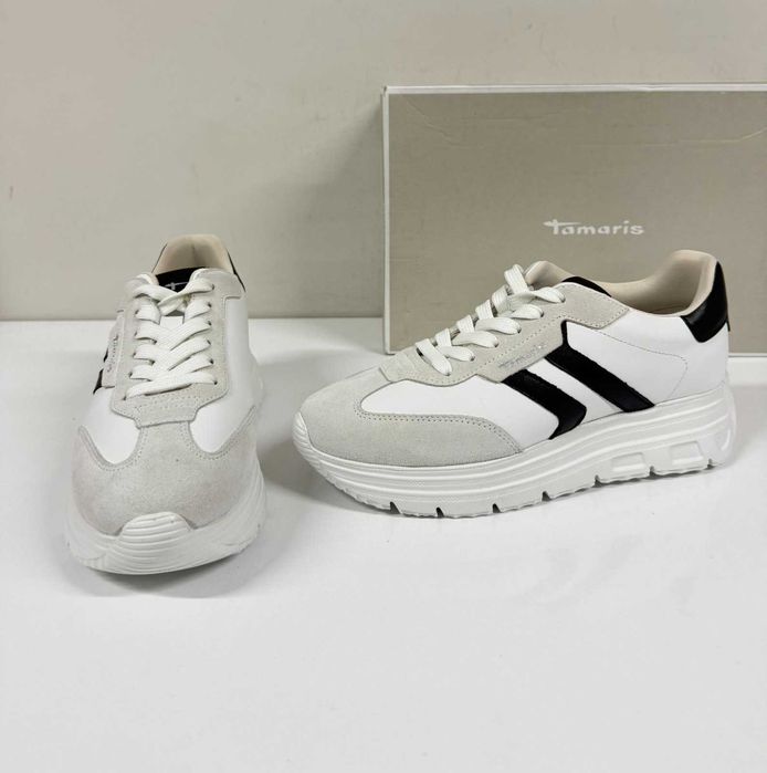 Tamaris Sneakers White Comb White