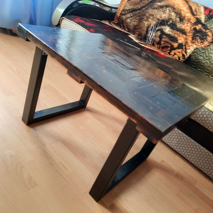 Кофейный столик LOFT-стиль