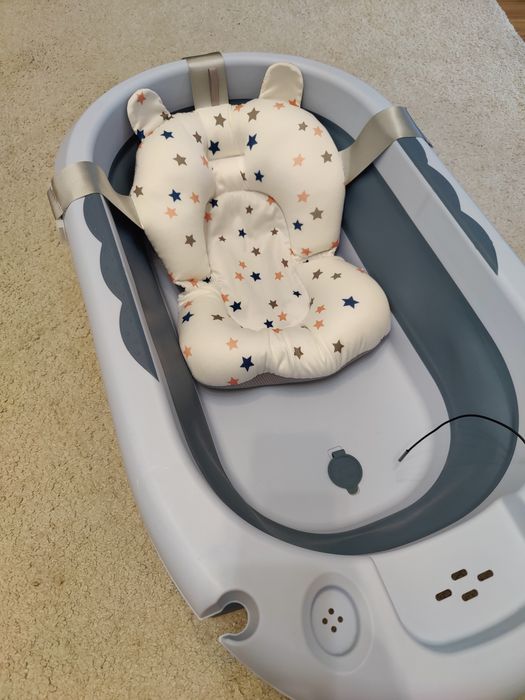 Cădiță bebe, pliabilă, ca nouă
