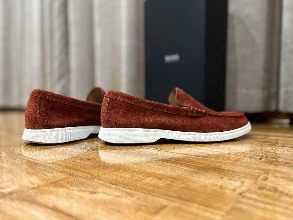 Hugo Boss мужские замшевые лоферы РАЗМЕР 41