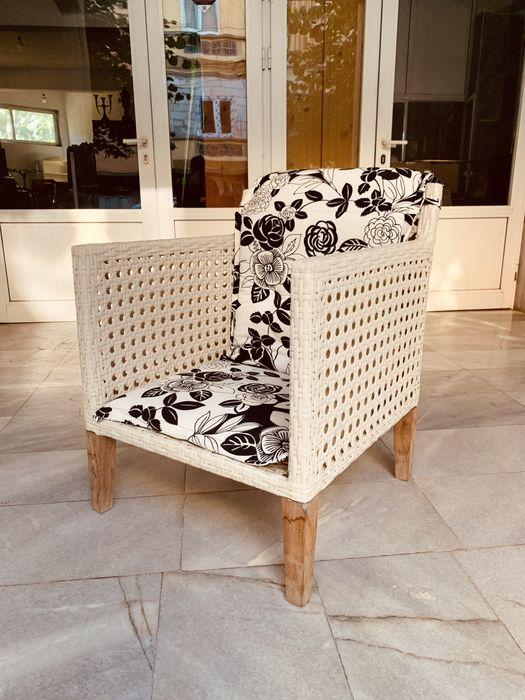 Ратаново градинско кресло