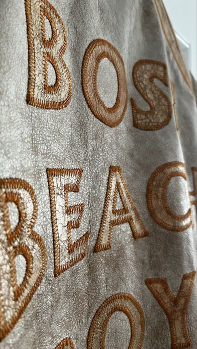 Vintage кожено яке BOSS