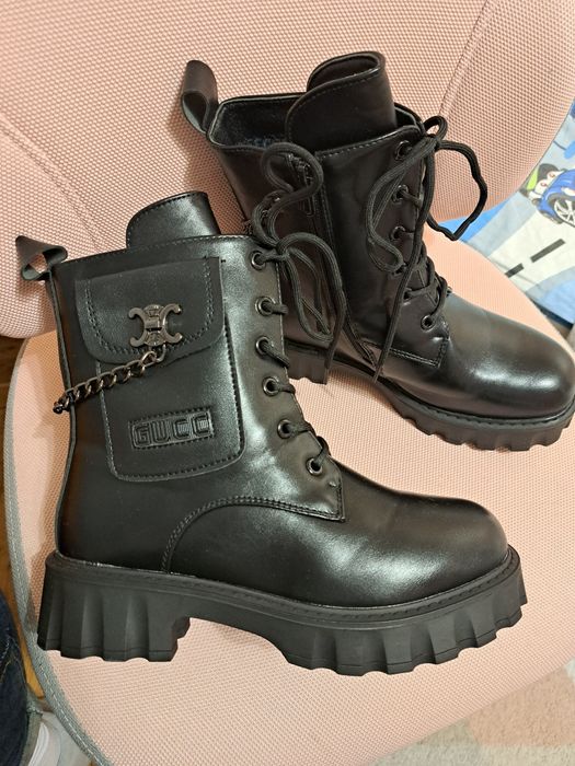 Боти / кубинки с лека вата