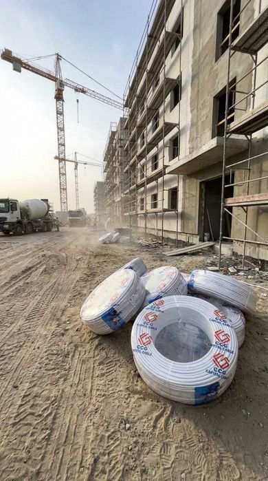 Кабель (Алюминий) монтажный для разеток освещения kabel кабел оптом