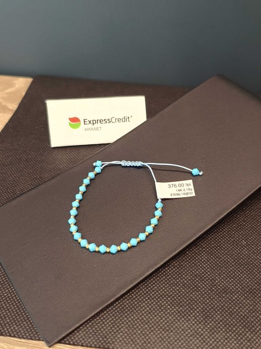 (AG51) Bratara aur 14k 2.18g b27096.18 - Garantie 2 ani!