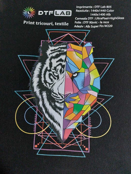 print DTF pentru textile