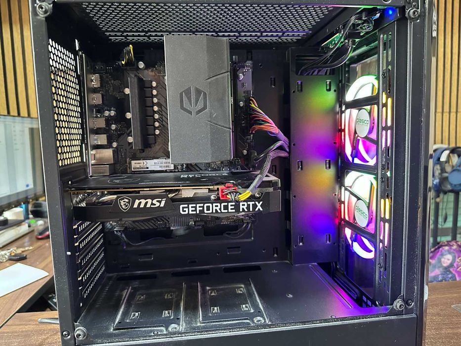 Геймърски компютър – Ryzen 5 7500F / RTX 3060 12GB / 16GB RAM