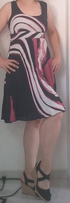 Дамска рокля размер 44 на Стилна жена