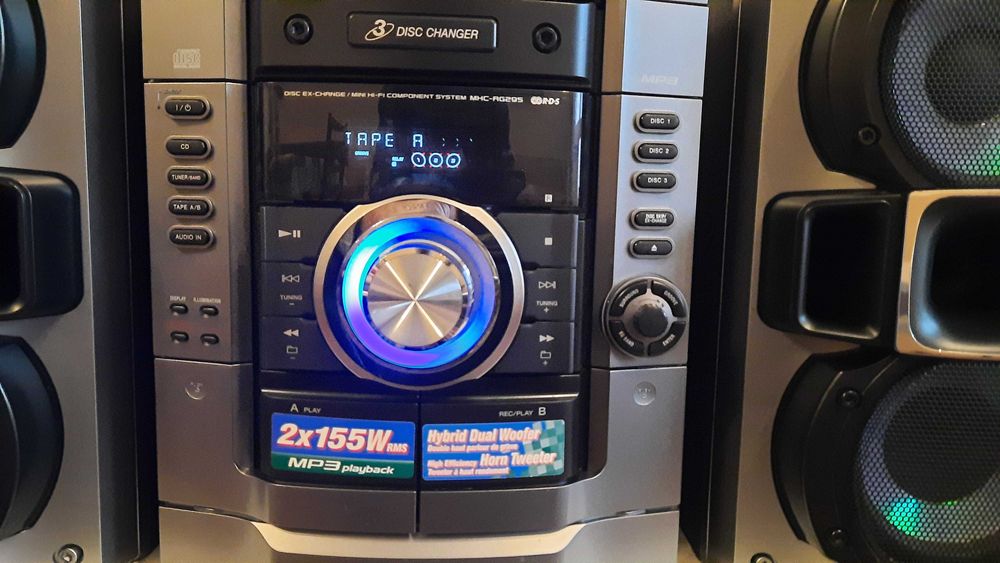 аудио система SONY с дист-топ състояние