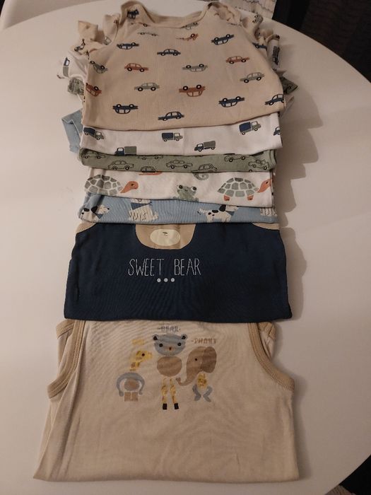 Lot body bebe mare 98/104