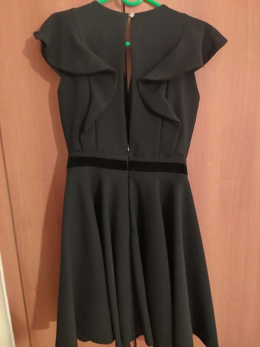 Черна рокля Christine Fashion