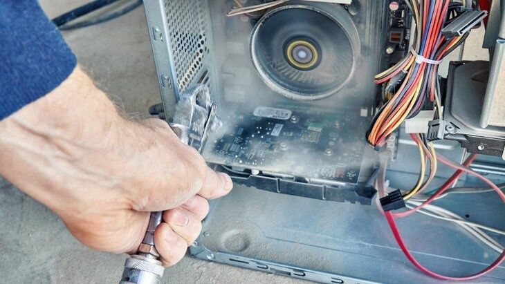 Komputer hizmat korsatish Обслуживание компьютеров