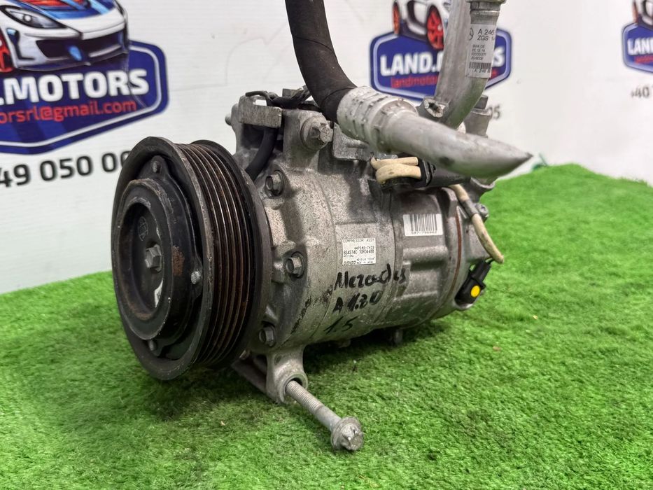 COMPRESOR AC MERCEDES BENZ A180 CDI BlueEFFICIENCY W176 2015 1.5 DIESEL Sedan COD OEM 447280-7433 10R04488 A0042301711 2012-2018