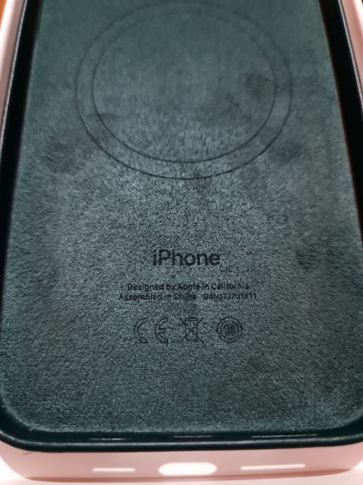 Husa piele originala Apple Leather Case Magsafe iPhone 14 Plus