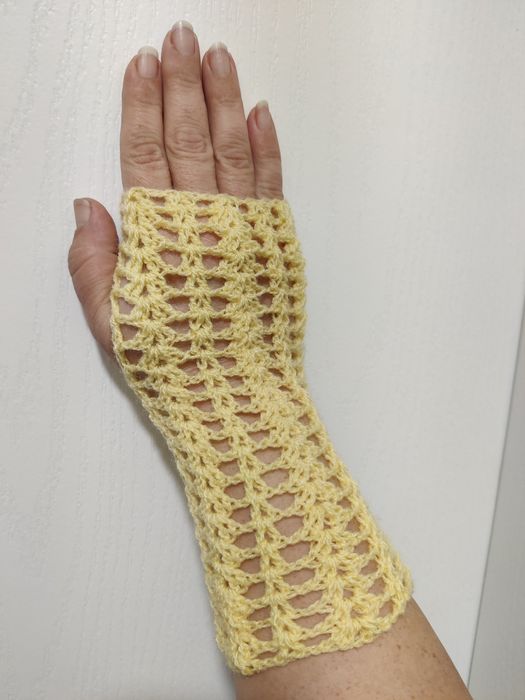 Плетени ръкавици без пръсти