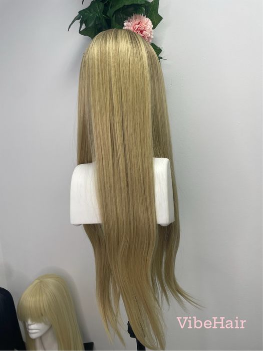 Peruca blonda front lace-lichidare stoc