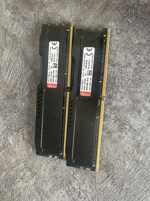DDR4 HyperX Fury 16 gb 2666mhz ОЗУ срочно