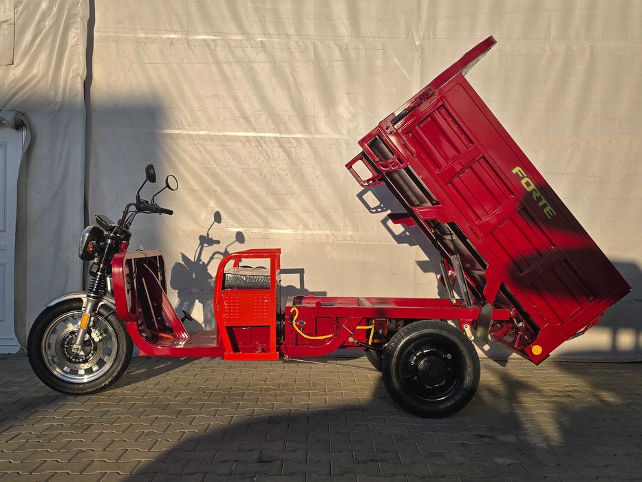 Triciclu electric FORTE cargo 1000 acumulator litiu-ion 72 V/60Ah