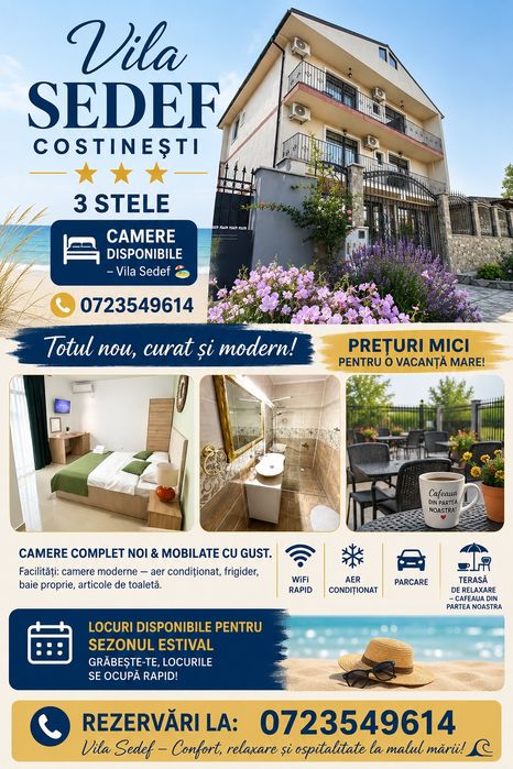 Cazare Costinesti Vila Sedef