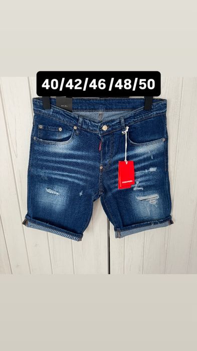 Къси дънки от марките Dsquared2, Black Island и Armani.
