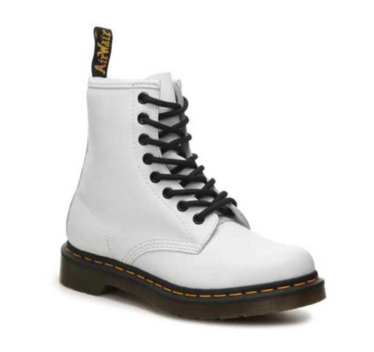Настоящие мартенсы, р-р 40-41, (Dr Martens Original), 100% кожа, белые