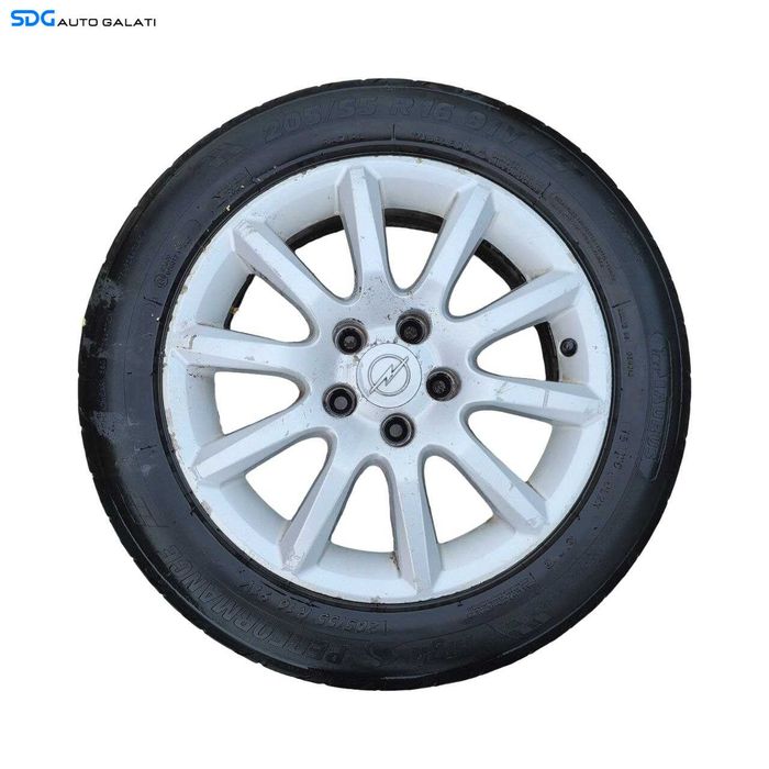 Set Roti Jante Roata Janta 5x110 205 55 R16 6.5JX16H2 ET37 Opel Zafira B 2005 - 2011 [JNT0004]