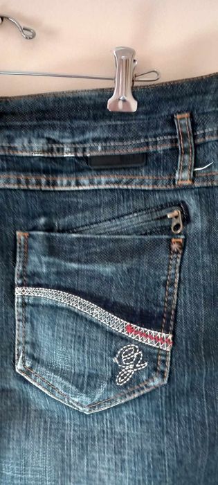 Fustă de blugi midi