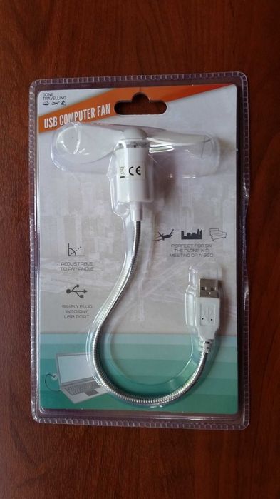 Нов вентилатор с USB захранване - портативен летен охладител