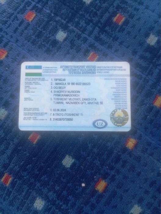 Man samosval sotiladi