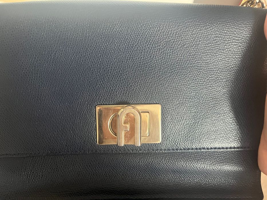 Чантa Furla в син цвят