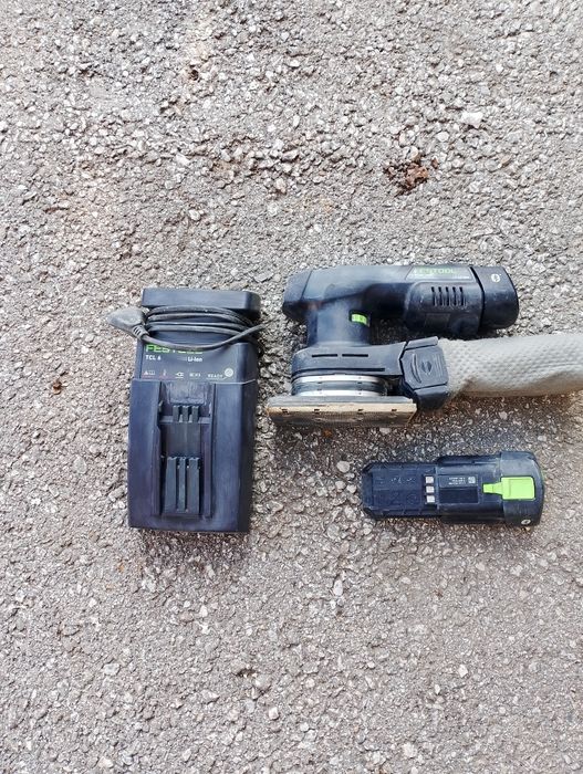 Акумулаторен ексцентричен шлайф Festool