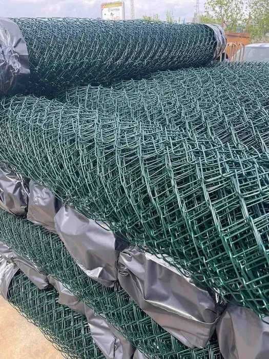 Поцинкована мрежа. Мрежа с PVC покритие.