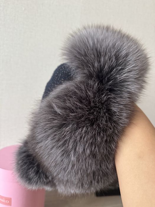 Песцовая шапка. Новая