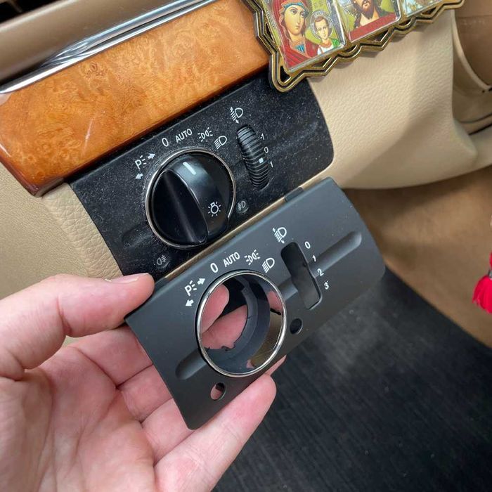 Капак панел Превключвателя за Фаровете за Mercedes W211 E Мерцедес