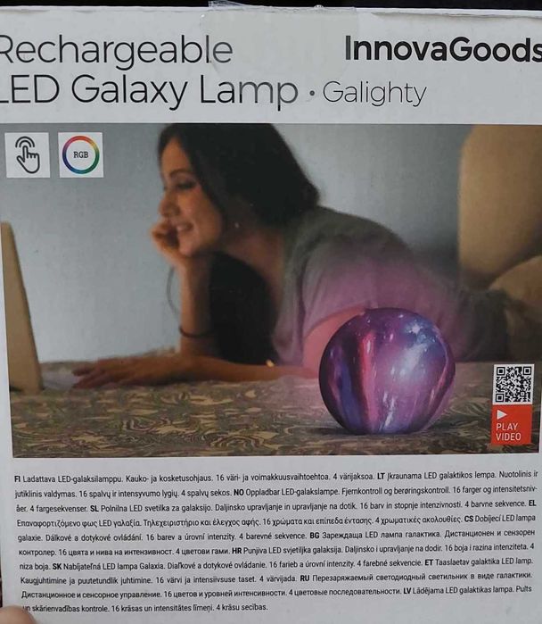 Нова лунна лампа Recherche led galaxy lamp