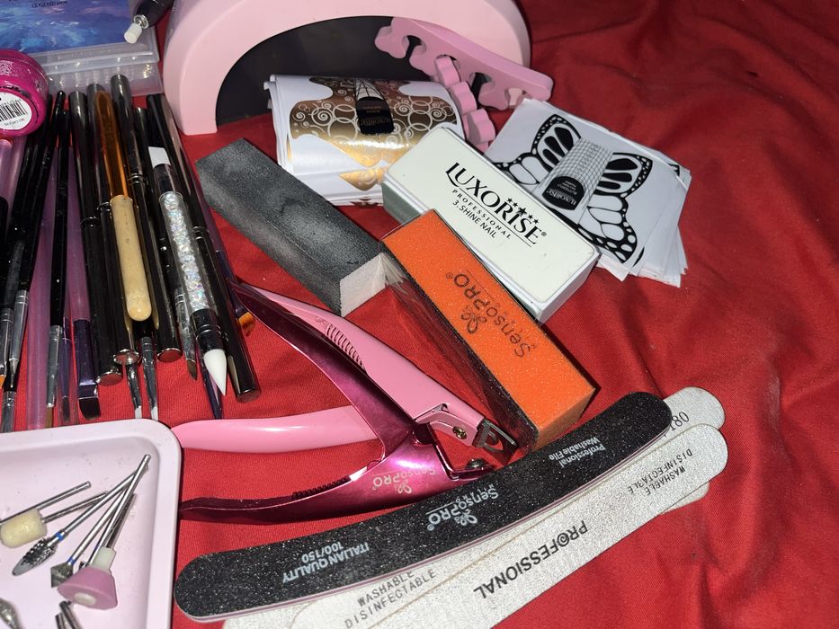 set complet unghii cu gel – kit profesiona