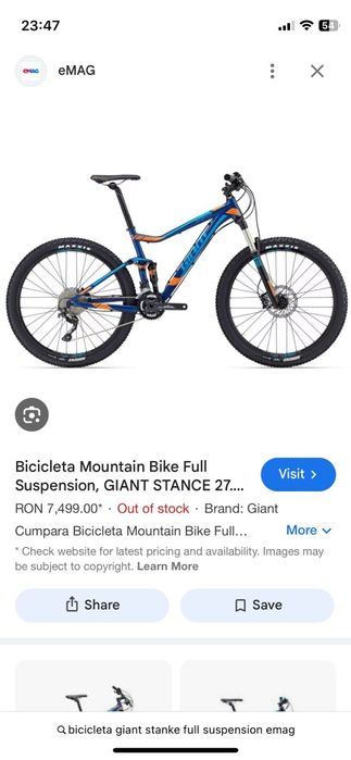 Bicicletă GIANT Enduro