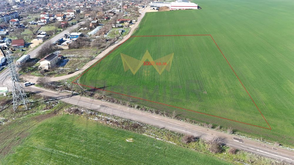 Продава се Парцел в с. Езерово, Област Варна - 3000 кв.м за 31 €/кв.м - Снимка #1