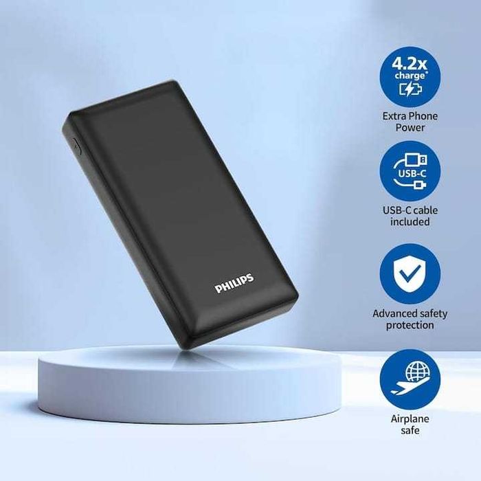 Baterie Externă Philips 10000 mAh